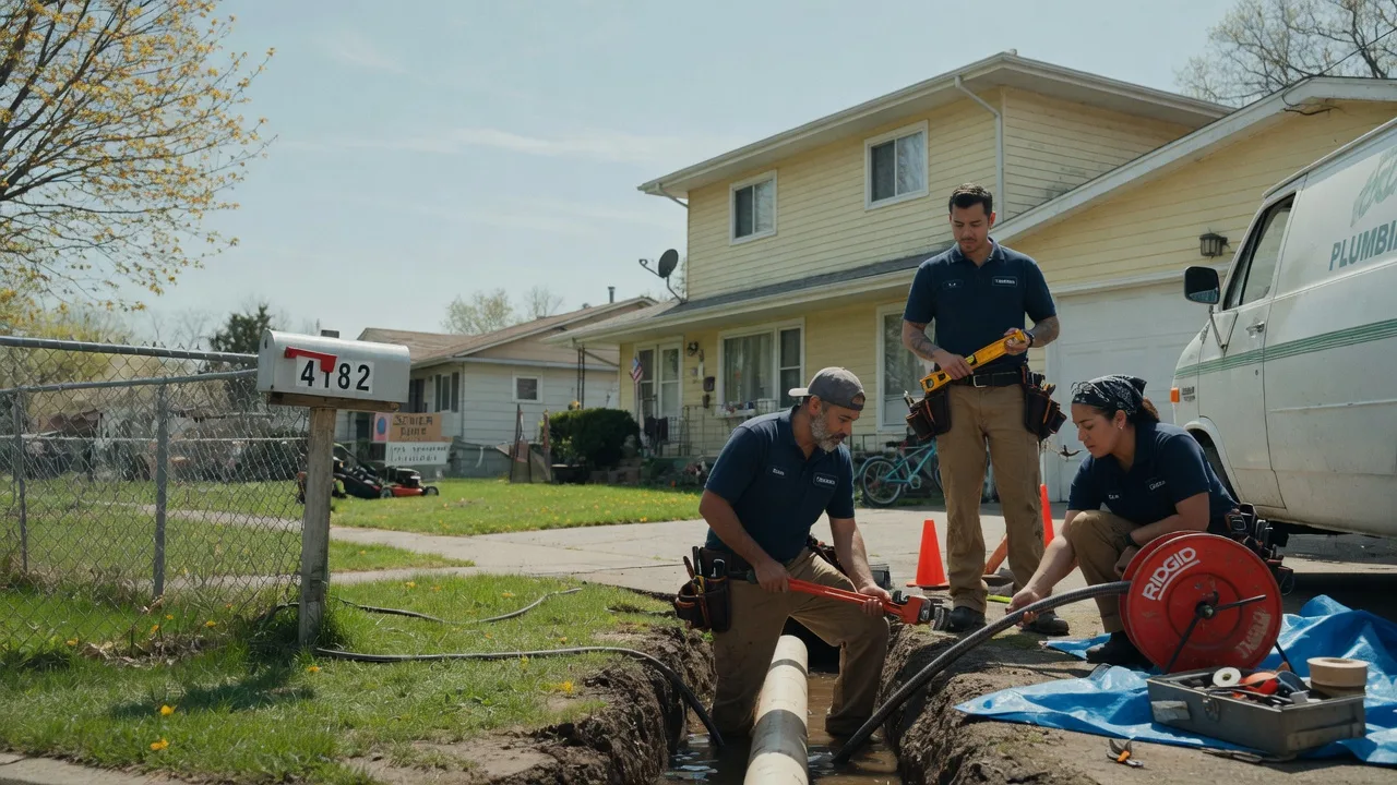 Gas Line Repair in Geff, IL near me